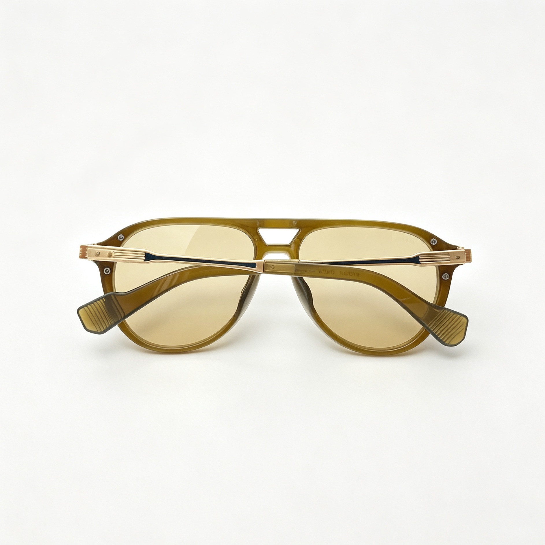 New Classic Round Aviator Green Eyeglass Frame