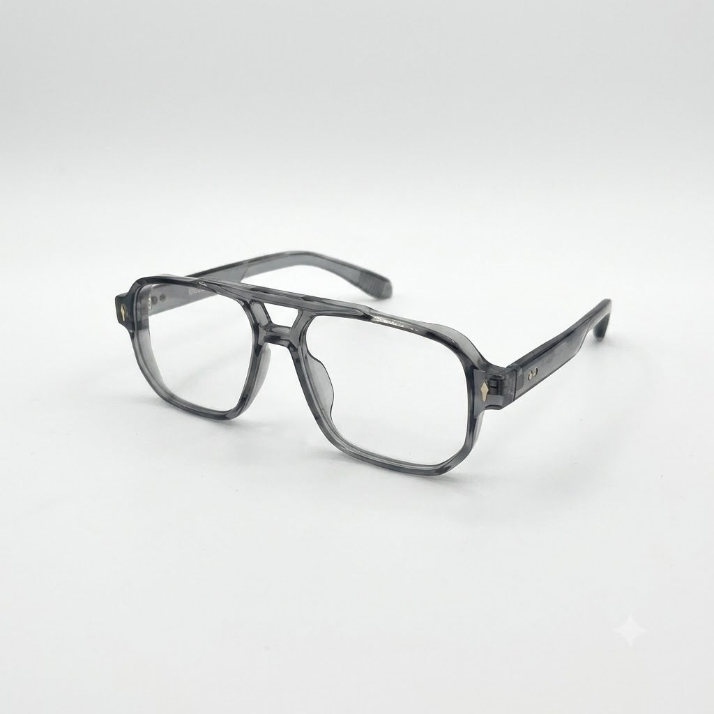 Photochromic Modern Classic Style Sunglasses | Clear Turns Grey