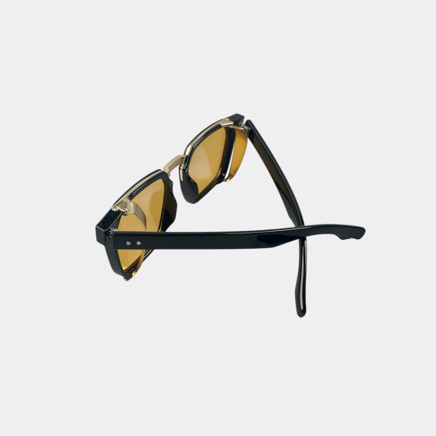 Square Punk Patchwork Design Sunglasses
