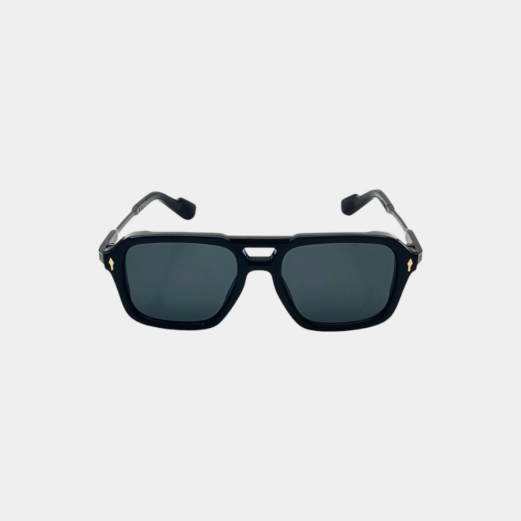 Double Bridge Transparent Sunglasses