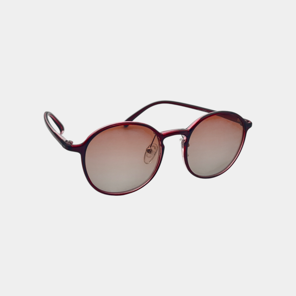 TR90 Ultra-Lightweight Oversized Round Sunglasses