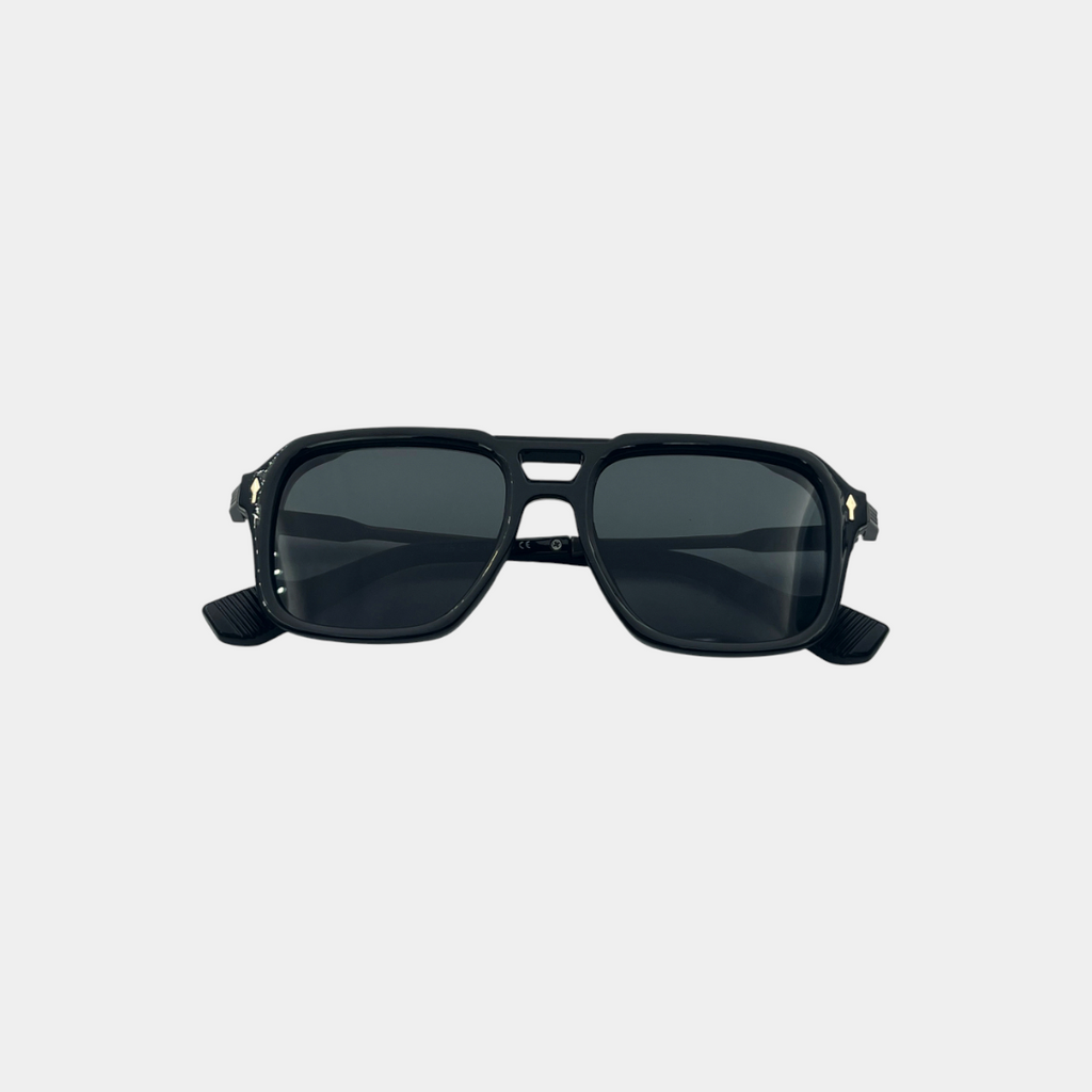 Double Bridge Transparent Sunglasses