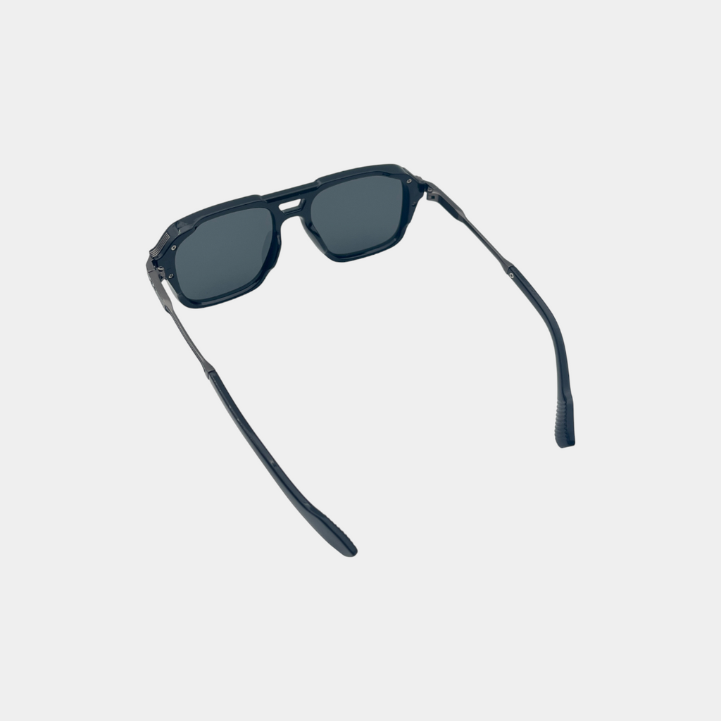 Double Bridge Transparent Sunglasses
