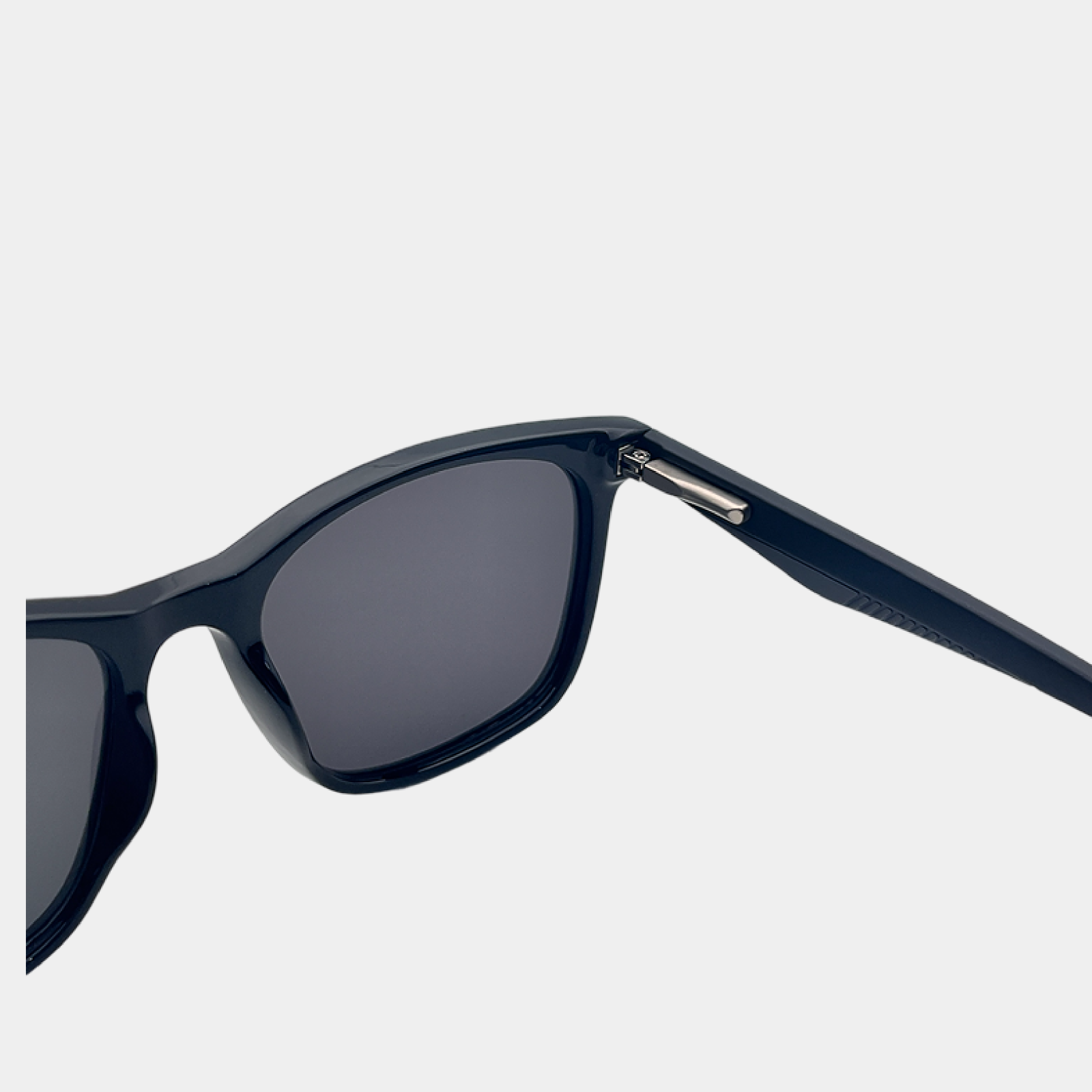 Simple Black-Frame Sunglasses