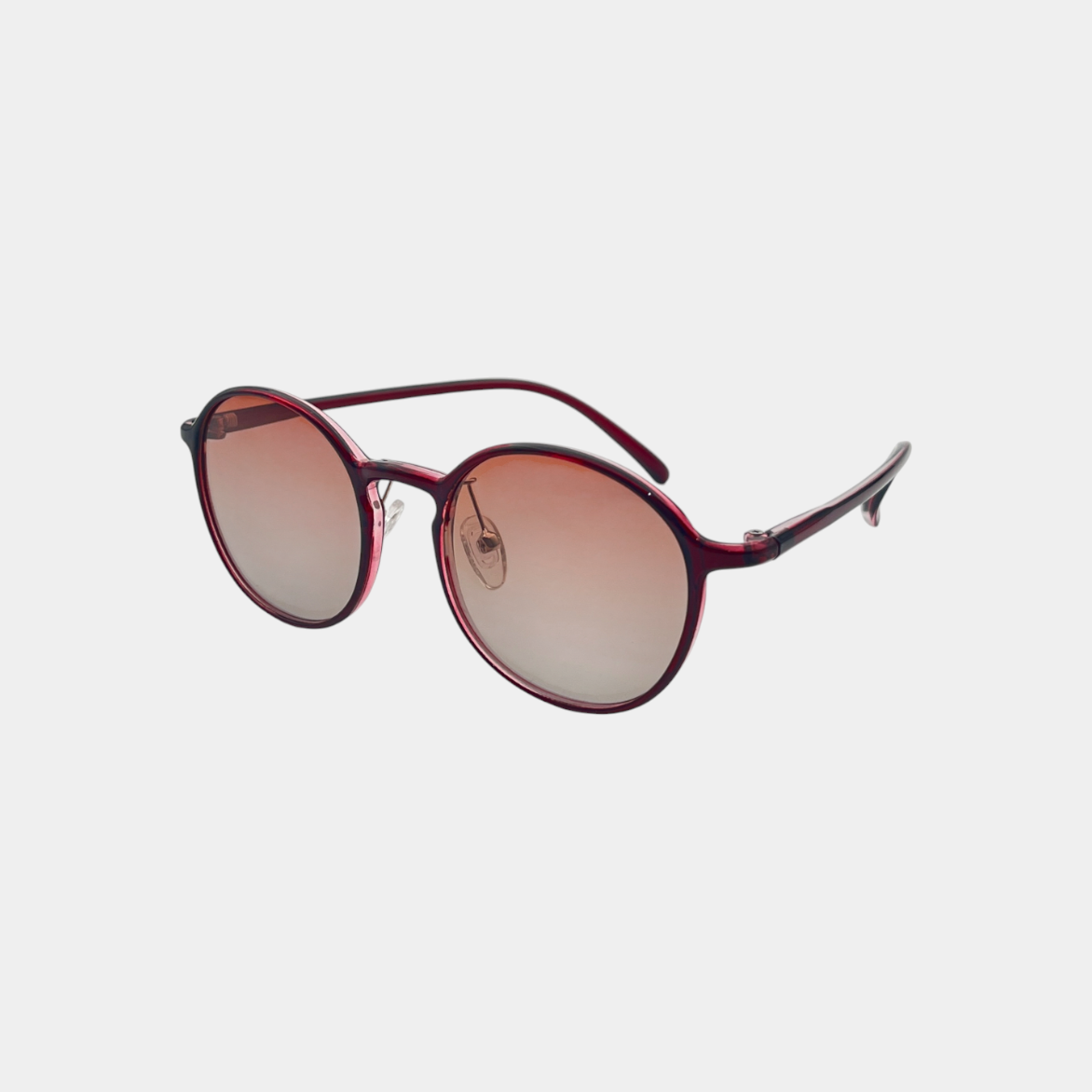 TR90 Ultra-Lightweight Oversized Round Sunglasses