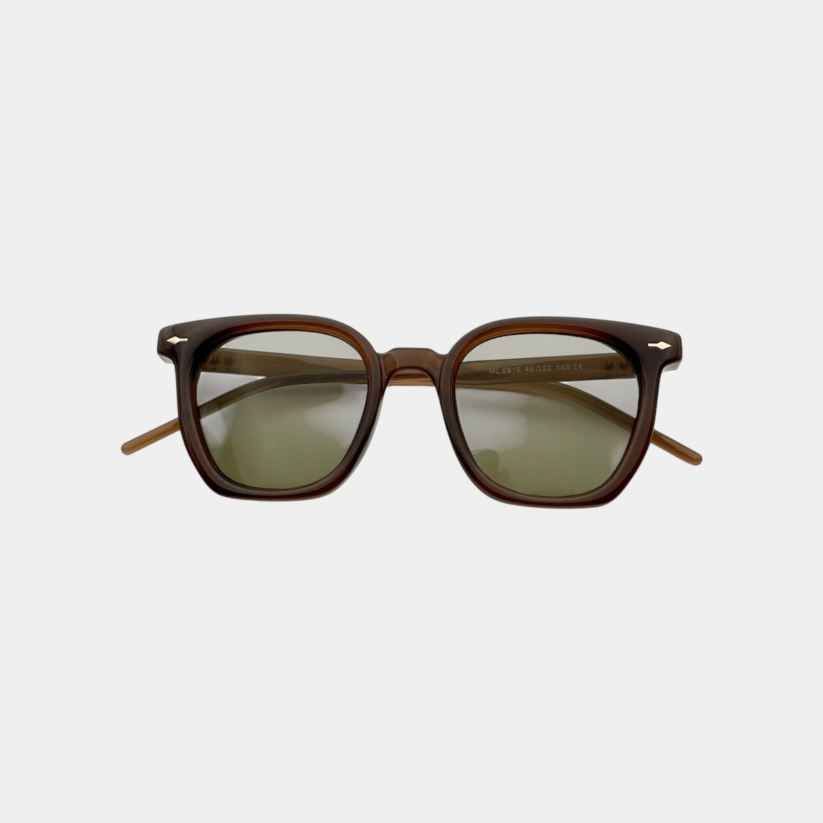 Retro Classic Square Frame Sunglasses