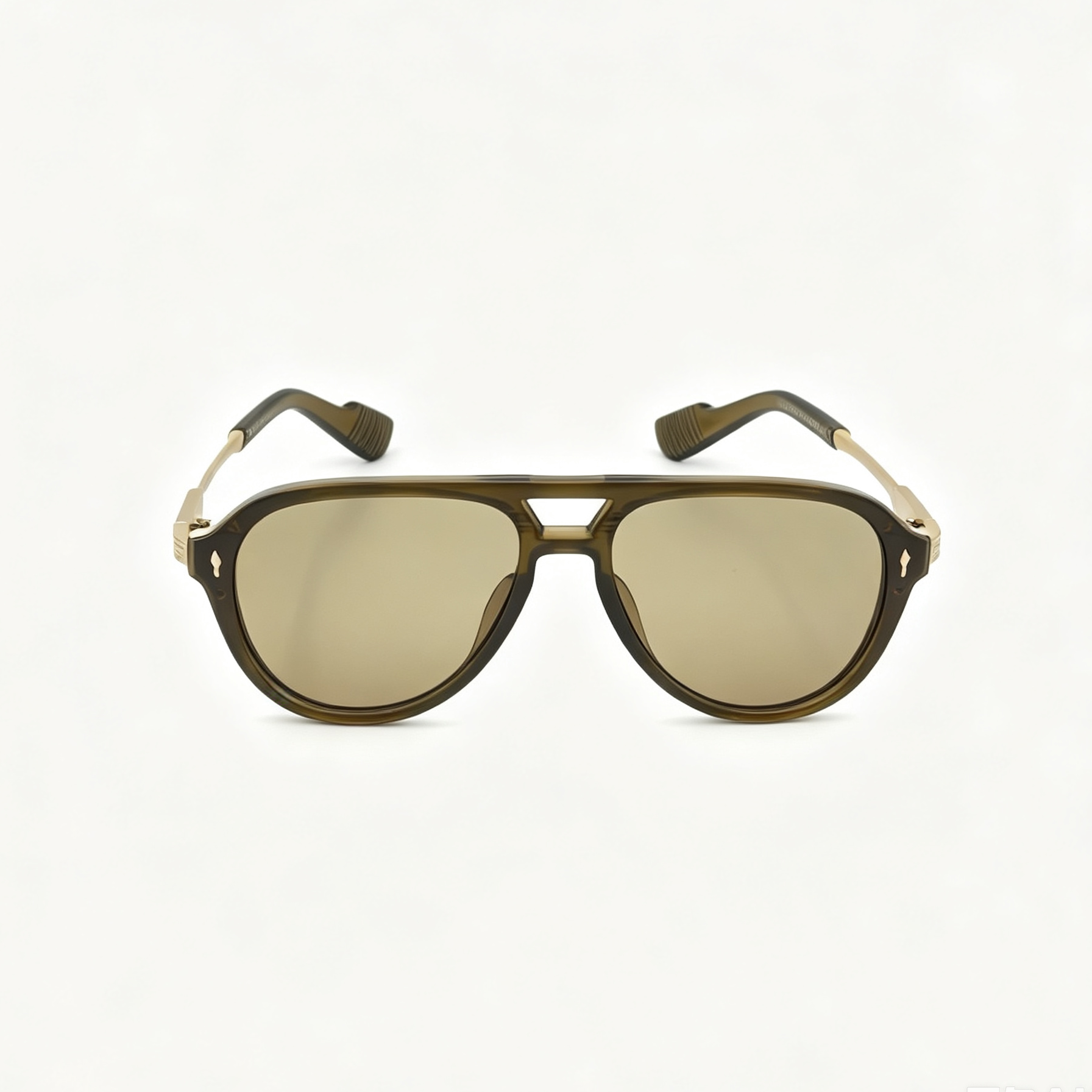 New Classic Round Aviator Green Eyeglass Frame