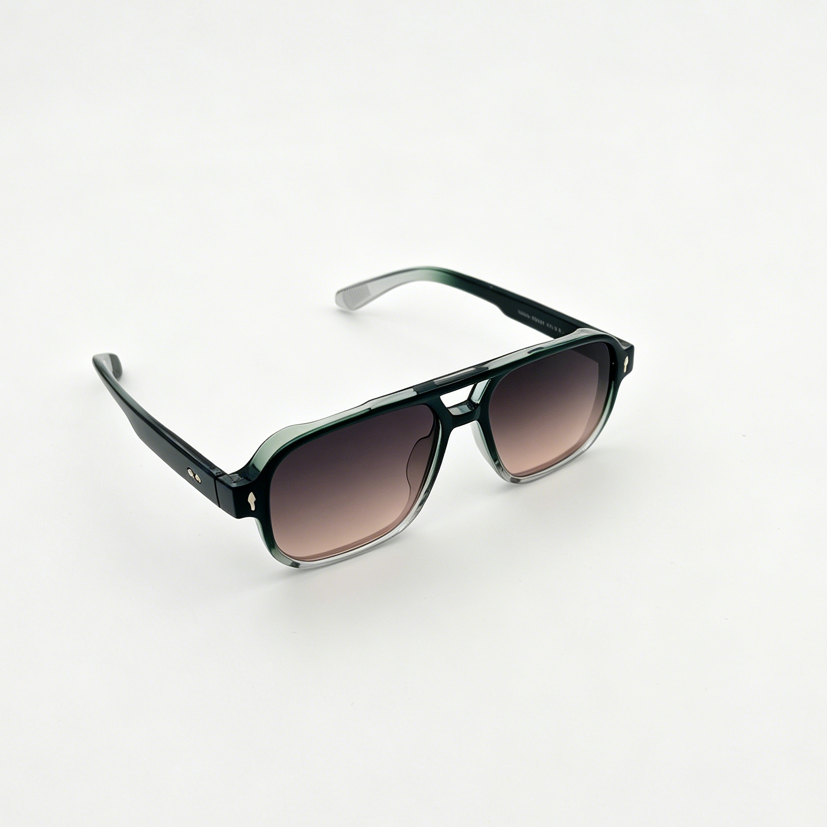 Lightweight Green Sunglasses Modern Style