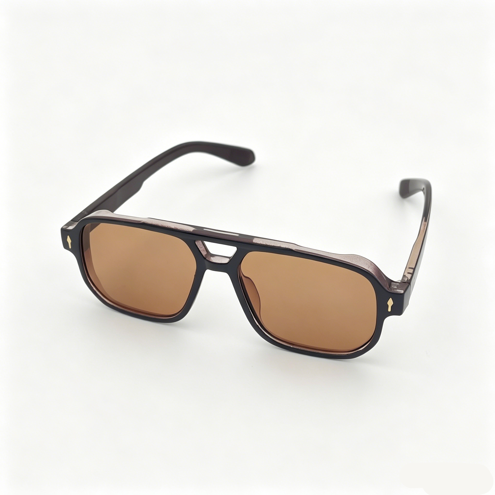 Fashion Lightweight Tea Sunglasses Modern Style