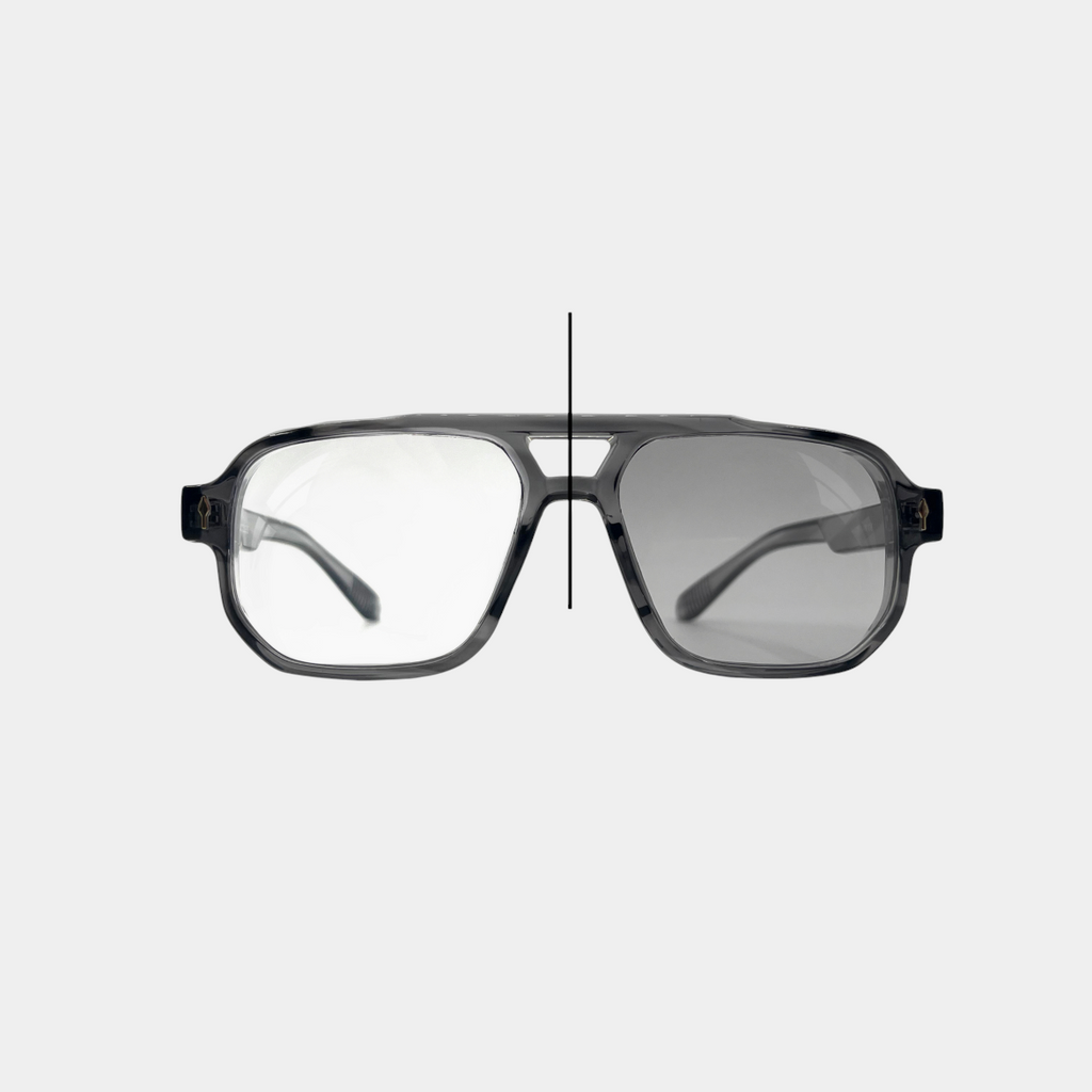 Photochromic Sunglasses | Clear Turns Grey