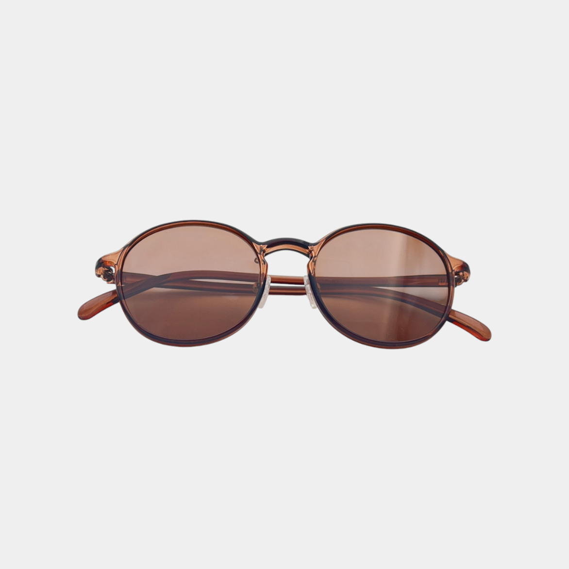 TR90 Ultra-Lightweight Oversized Round Sunglasses