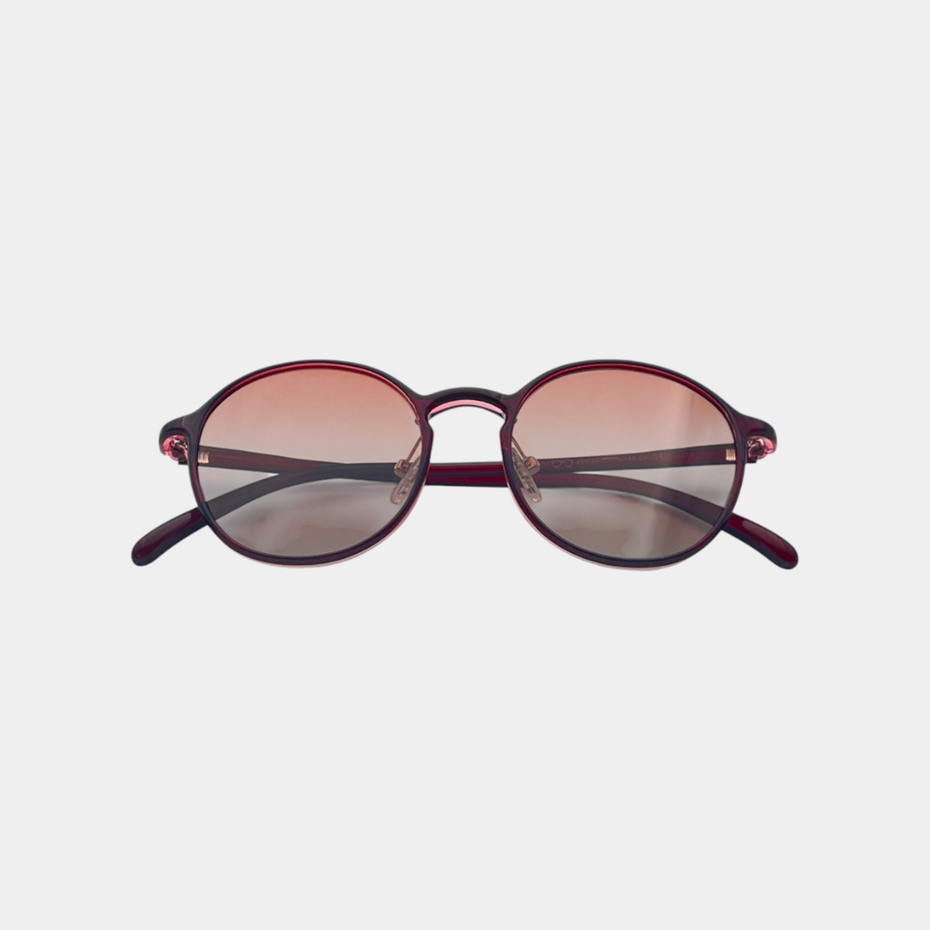 TR90 Ultra-Lightweight Oversized Round Sunglasses