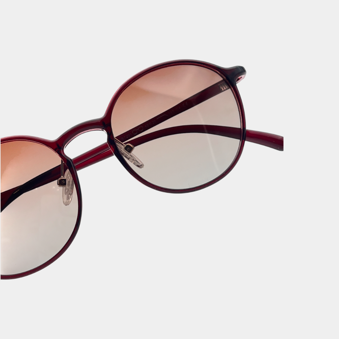 TR90 Ultra-Lightweight Oversized Round Sunglasses