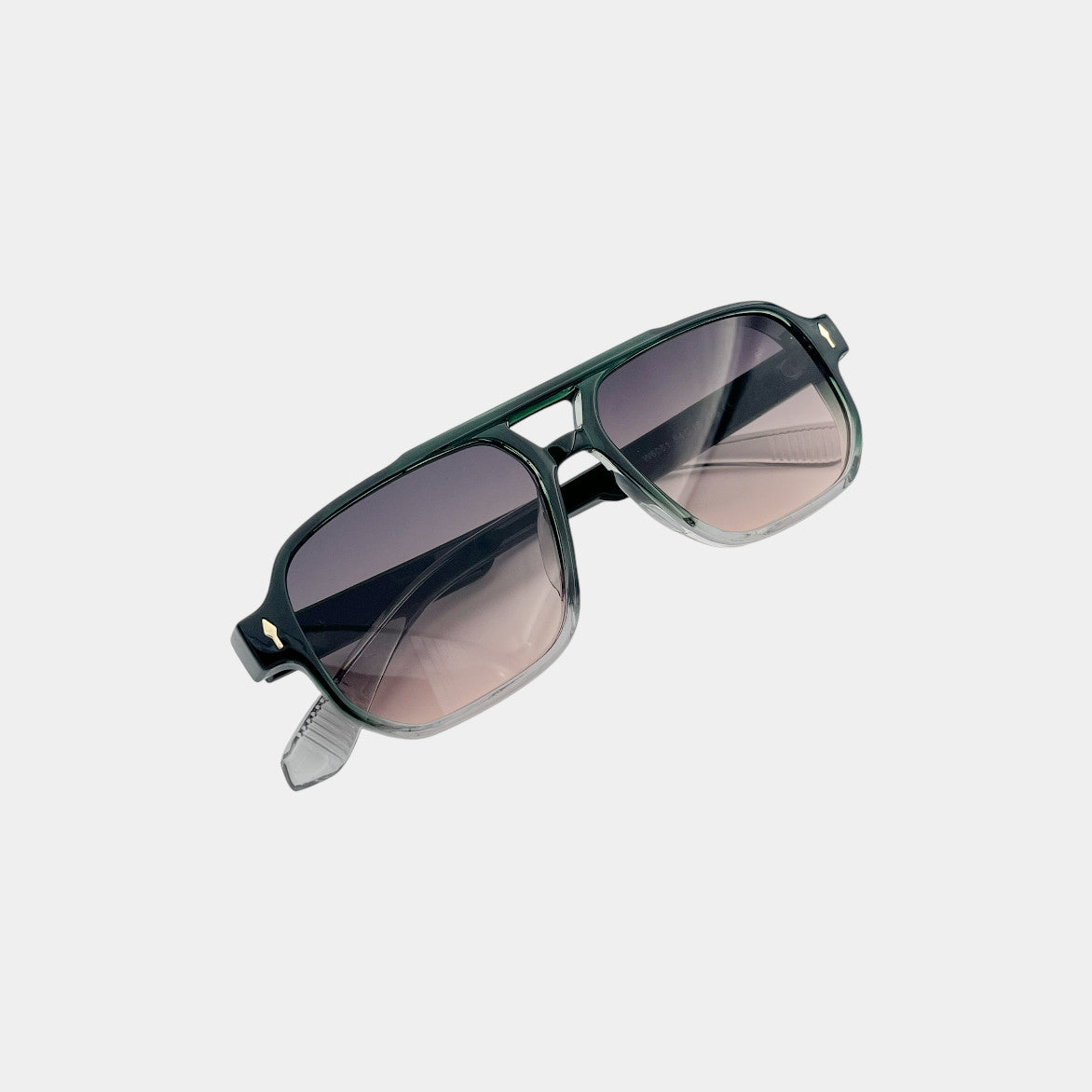 Lightweight Green Sunglasses Modern Style