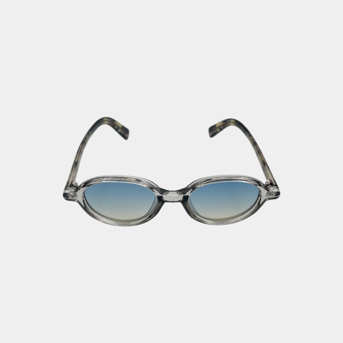 Leopard Print Small-Frame Glasses