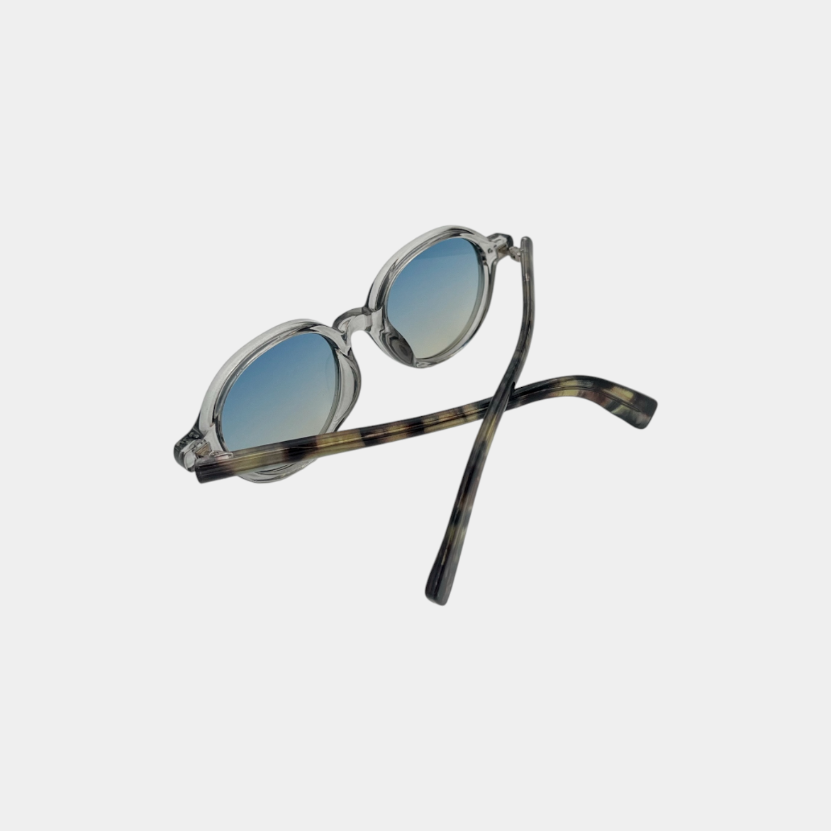 Leopard Print Small-Frame Glasses