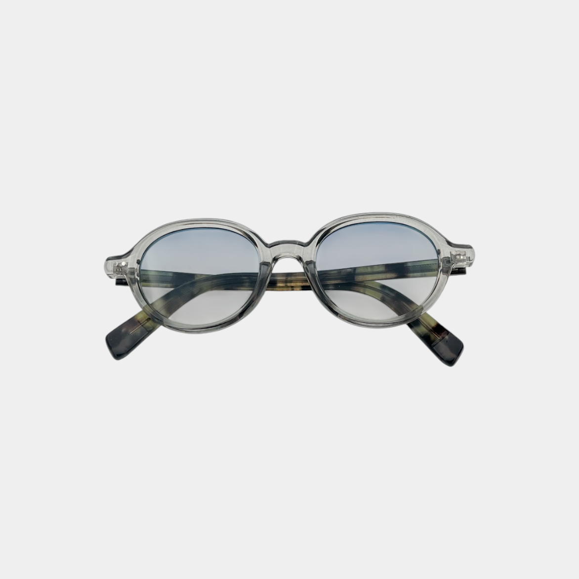 Leopard Print Small-Frame Glasses