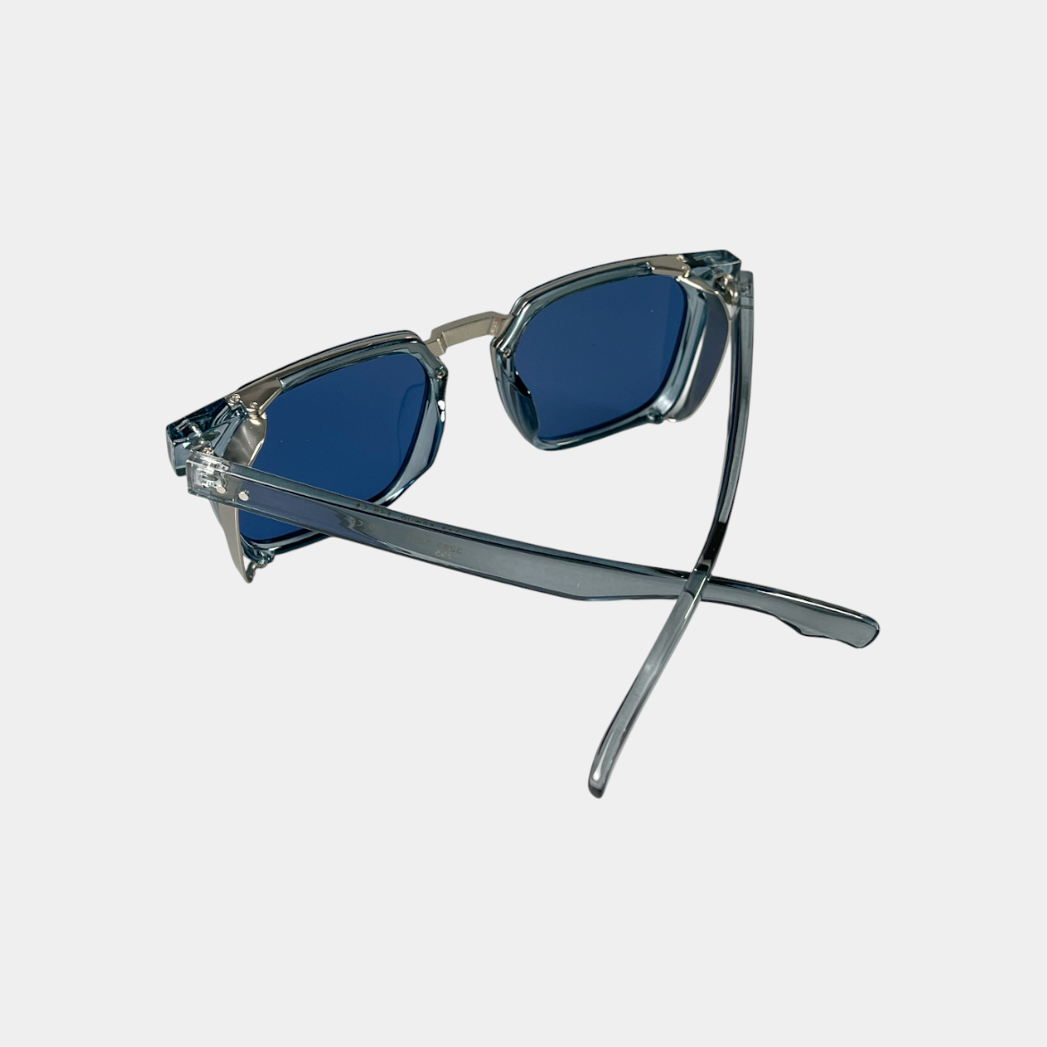 Square Punk Patchwork Design Sunglasses